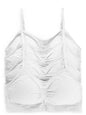 Kalon Clothing Women's 4 Pack Comfort Cami Bra Pullover Design Seamless 2